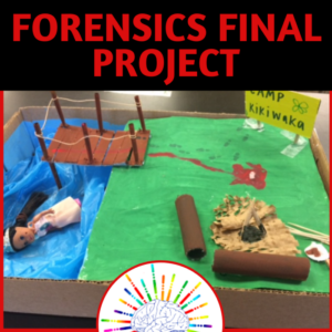 forensic science project: murder in miniature