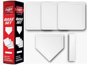 rawlings | 5-piece throw down base set | pitcher's mound, home plate & 3 bases