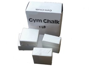 Apollo Athletics Gym Chalk, Magnesium Carbonate for Gymnastics, Weightlifting, Rock Climbing White - 1Lb, Consists of (8) 2 oz Blocks