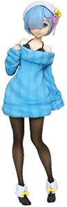 taito re: zero -starting life in another world-: rem precious figure (knit dress version)