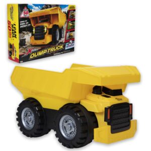 xtreme power dump truck - motorized extreme construction vehicle truck for boys & kids who love building toys – load up dirt, toys, wood, rocks – indoor & outdoor play – spring summer fall winter