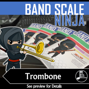 trombone scale ninja - major scale workbook