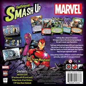 Smash Up: Marvel - Officially Licensed Collectible Card Game Featuring Marvel Characters Including The Ultimates & Hydra