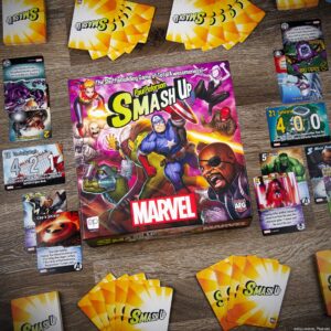 Smash Up: Marvel - Officially Licensed Collectible Card Game Featuring Marvel Characters Including The Ultimates & Hydra