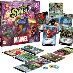 Smash Up: Marvel - Officially Licensed Collectible Card Game Featuring Marvel Characters Including The Ultimates & Hydra