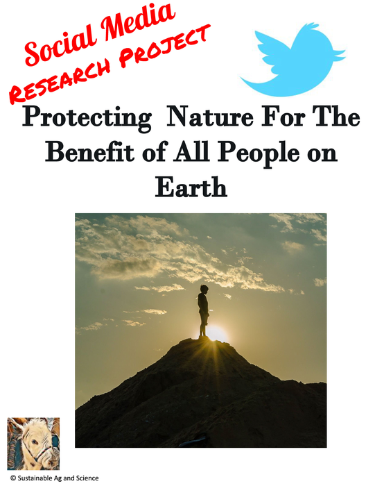 Protecting Nature for The Benefit of All People on Earth - Social Media Activity