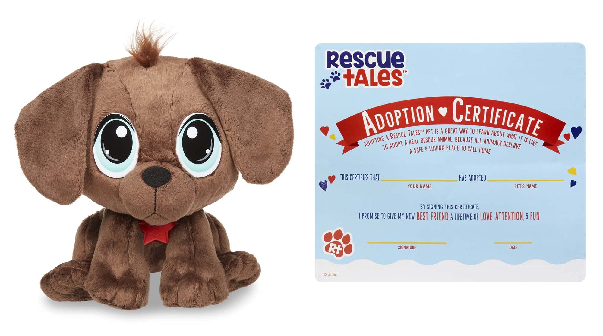 Little Tikes Rescue Tales Scrub 'n Groom Bathtub Playset w/Chocolate Lab Plush Pet Toy, Multicolor