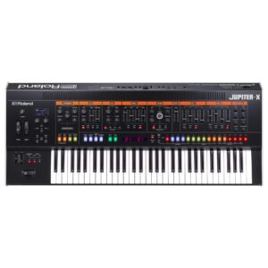 roland 0 string keyboard synthesizer, 0, black (jupiter-x)