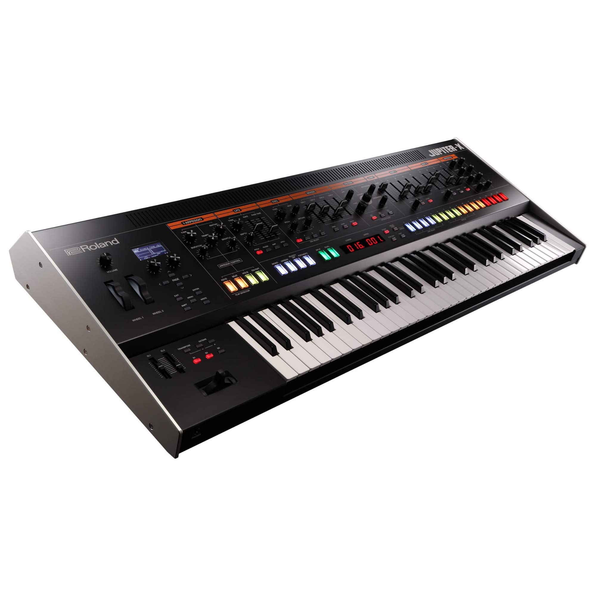 Roland 0 String Keyboard synthesizer, 0, Black (JUPITER-X)