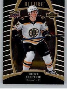 2019-20 upper deck allure #83 trent frederic rc rookie boston bruins nhl hockey trading card