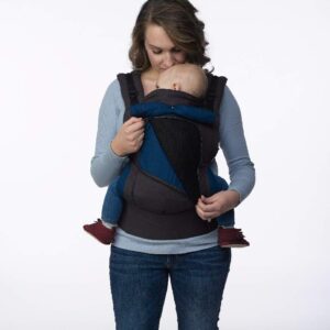 LILLEbaby Fundamentals 4-in-1 Position Baby Carrier, All Seasons - Steel