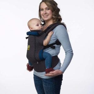 LILLEbaby Fundamentals 4-in-1 Position Baby Carrier, All Seasons - Steel