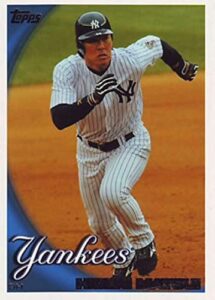 2010 topps #185a hideki matsui new york yankees mlb baseball card nm-mt