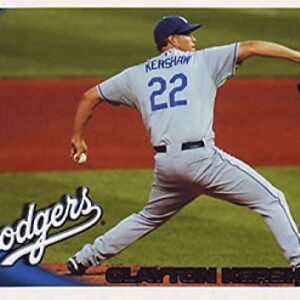 2010 Topps #10 Clayton Kershaw Los Angeles Dodgers MLB Baseball Card NM-MT