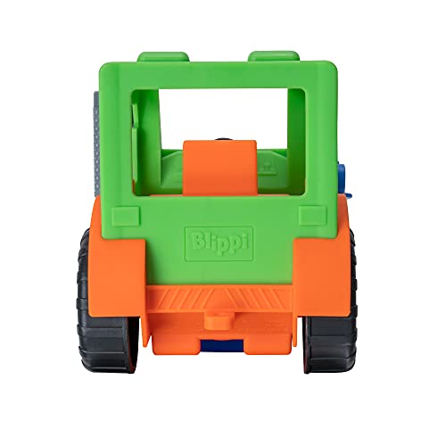 Blippi Tractor - Fun Vehicle with Freewheeling Features Including 3-inch Farmer Figure - Educational Vehicles for Toddlers and Young Kids