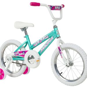 Dynacraft Childrens Bike Star Burst Bicycle 16" Wheel Exercise, Play, Gift Bicycle for Girls, Boys Ride Outside