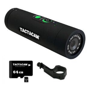 tactacam 5.0 hunting action camera + under scope rail mount and 64gb microsd card