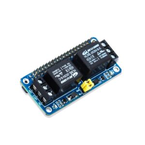 sb components Zero Relay 2 Channel 5V Relay Shield for Raspberry Pi, Relay HAT Expansion Relay Board for Raspberry Pi 4B/3B+/3B/2B/B+/A+/Zero and Zero W | Power Relay Module for Raspberry Pi