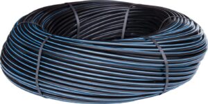1/2 inch, 1000ft, 57 psi, toro blue stripe poly hose - ehd1335-100