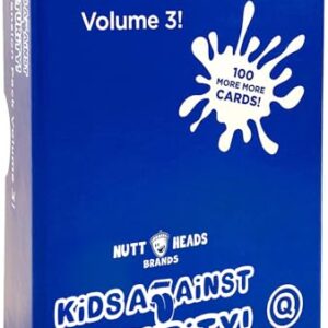 Kids Against Maturity Expansion Pack #3, Card Game for Kids and Families, Super Fun Hilarious for Family Party Game Night (Core Game Sold Separately)