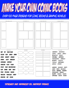 make your own comic books - page design templates and tools for comics and manga