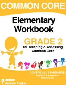 common core - elementary workbook - grade 2 - language arts & math standards