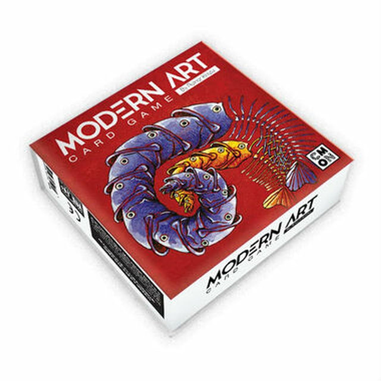 CMON Modern Art: The Card Game - A Thrilling Auction Game for Art Enthusiasts, Fun Family Game for Kids and Adults, Ages 14+, 2-5 Players, 30 Minute Playtime, Made