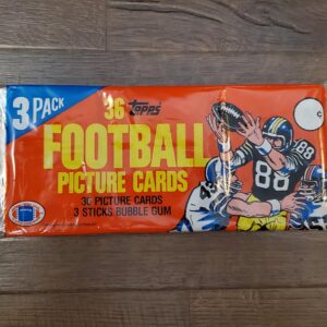 1983 Topps Football Rack Pack cards NFL