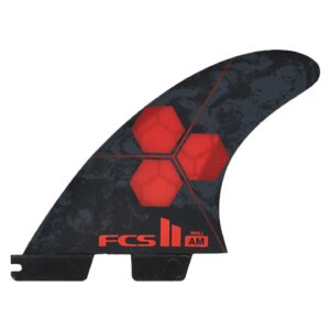 FCS II AM Performance Core Tri Fin Set - Red - Small