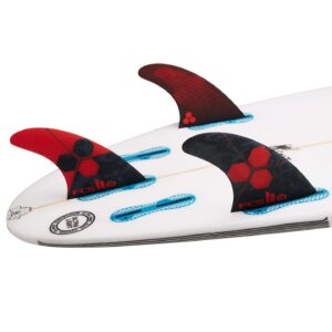 FCS II AM Performance Core Tri Fin Set - Red - Small