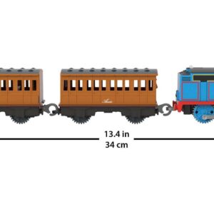 Thomas & Friends Thomas Annie & Clarabel, battery-powered motorized toy train for preschool kids 3 years and up [Amazon Exclusive]