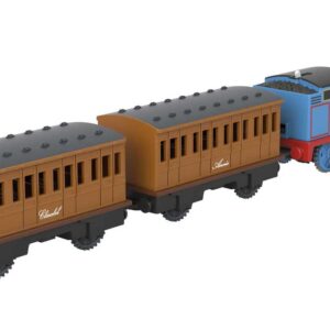 Thomas & Friends Thomas Annie & Clarabel, battery-powered motorized toy train for preschool kids 3 years and up [Amazon Exclusive]