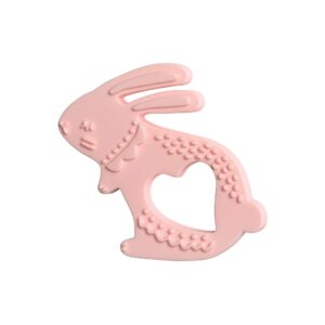 manhattan toy bunny textured silicone teether