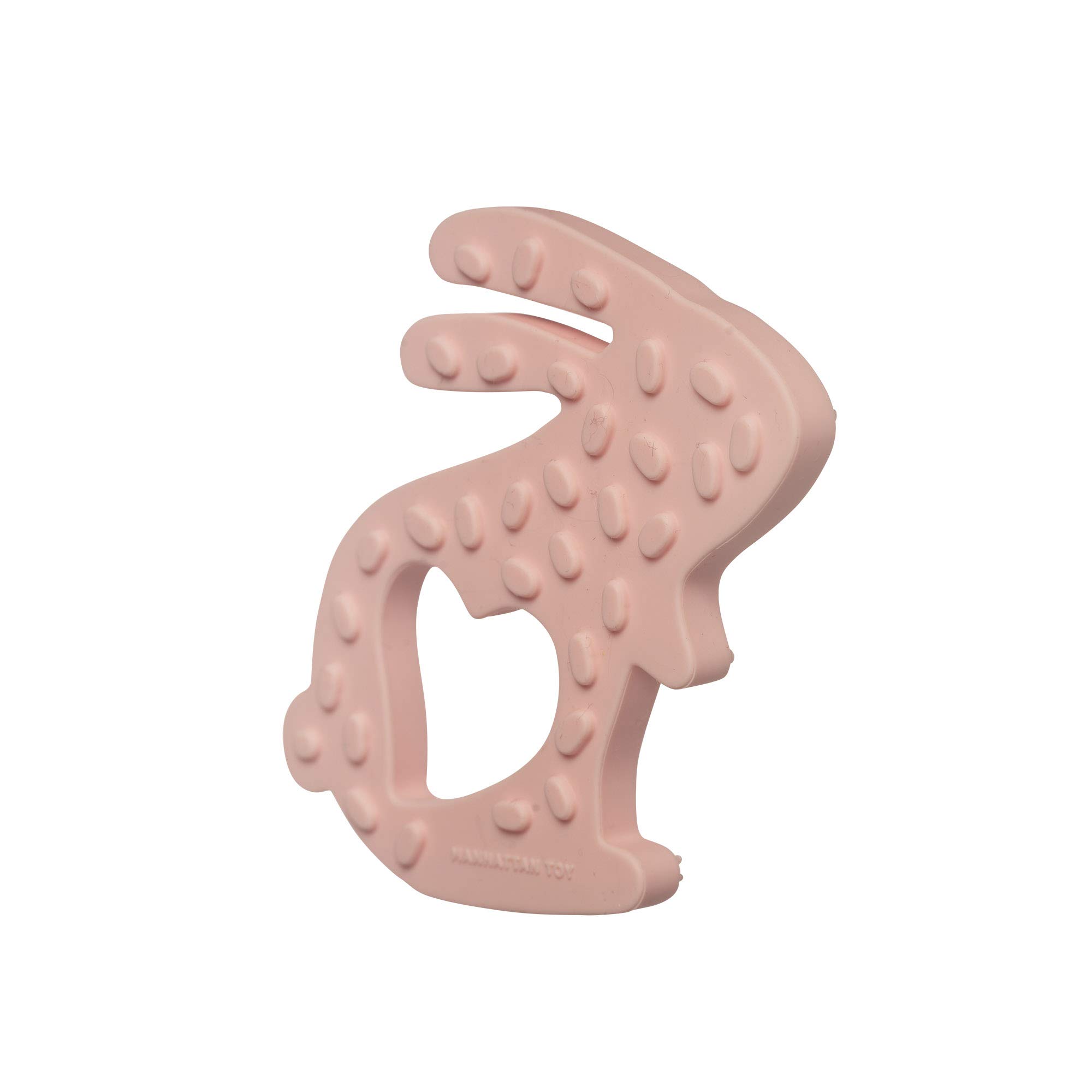 Manhattan Toy Bunny Textured Silicone Teether