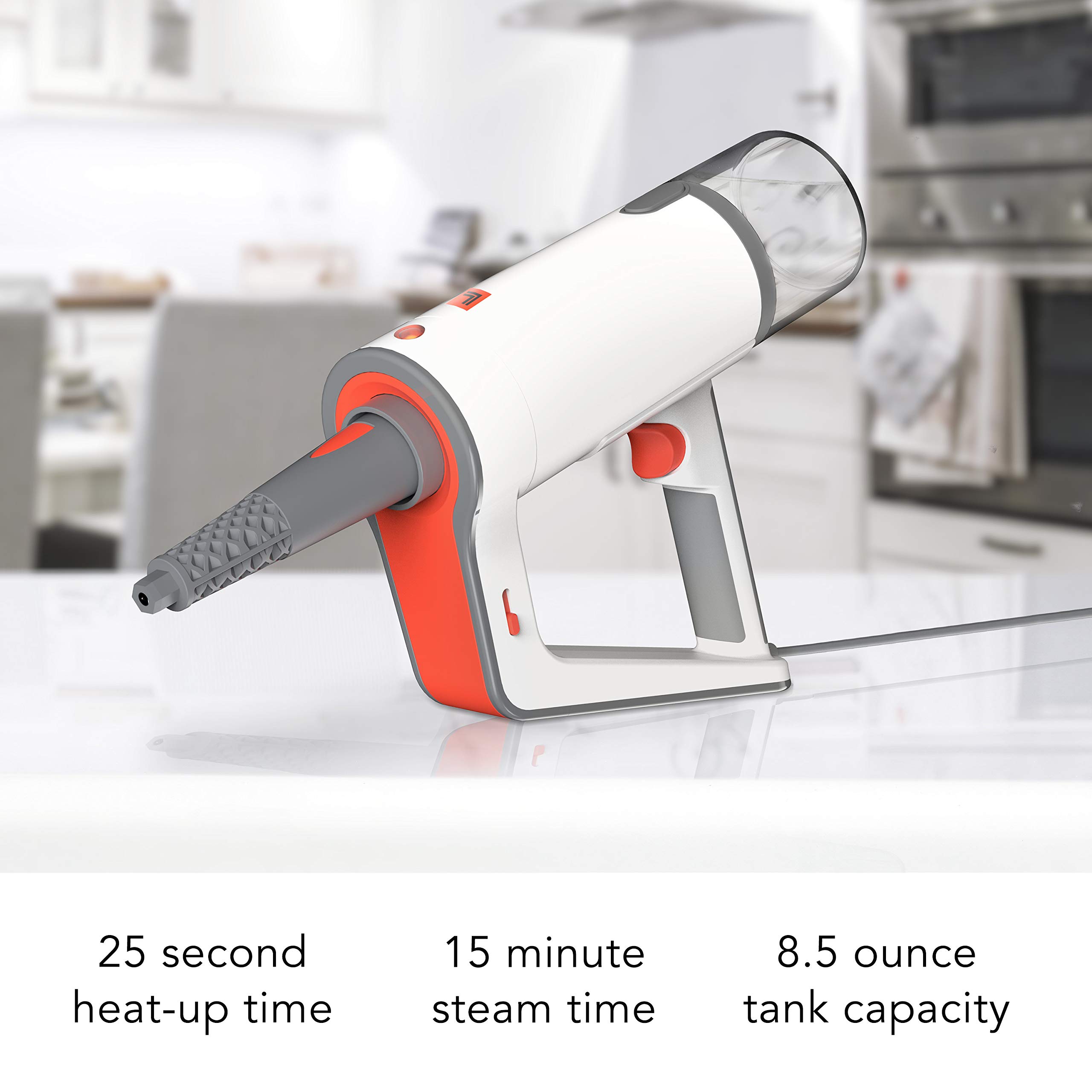 Sharper Image SI-160 2-in-1 Steam Mop with 9 Accessories