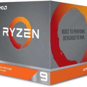 AMD Ryzen 9 3900X 12-core, 24-thread unlocked desktop processor with Wraith Prism LED Cooler (Renewed)