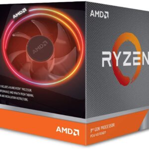 AMD Ryzen 9 3900X 12-core, 24-thread unlocked desktop processor with Wraith Prism LED Cooler (Renewed)