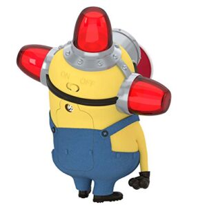 Hallmark Keepsake Christmas Ornament 2020, Despicable Me Minion Peekbuster With Motion-Activated Light and Sound (2499QXI2741)