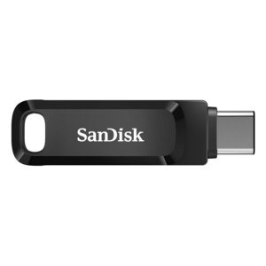 SanDisk 64GB Ultra Dual Drive Go (SDDDC3-064G-G46) 2-in-1 USB Type-A & Type-C Flash Drive - 5 Pack Bundle with 2 Everything But Stromboli Lanyards