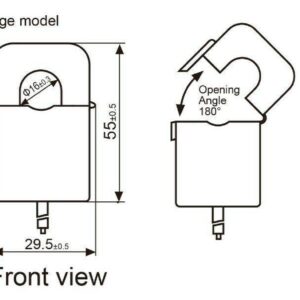 YHDC Hall Split core Current Sensor HSTS016L 20A/2.5±0.625V 1%