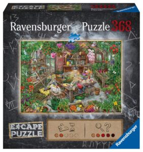 ravensburger escape puzzle - the cursed greenhouse 368 piece jigsaw puzzle for kids and adults ages 12 and up - 16530 - an escape room experience in puzzle form