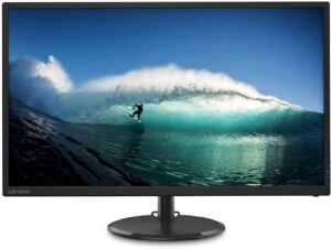 lenovo c32q-20 31.5-inch qhd ips monitor, 1440p, amd freesync, 4ms, 75hz, hdmi & displayport input, tilt, vesa mountable, black