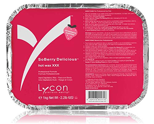 Lycon Wax ~ SOBERRY DELICIOUS HOT WAX XXX 1kg / 35oz