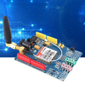 Module,Development Board Module Kit,5~26V SIM Development Module,Fit for SIM900 850/900/1800/1900 MHz GPRS/GSM,Quad-Band 850/900/ 1800/1900 MHz - Would Work on GSM Networks