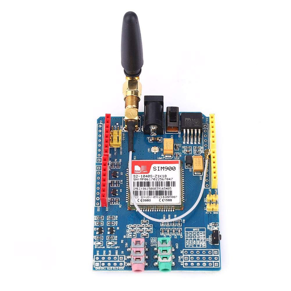 Module,Development Board Module Kit,5~26V SIM Development Module,Fit for SIM900 850/900/1800/1900 MHz GPRS/GSM,Quad-Band 850/900/ 1800/1900 MHz - Would Work on GSM Networks