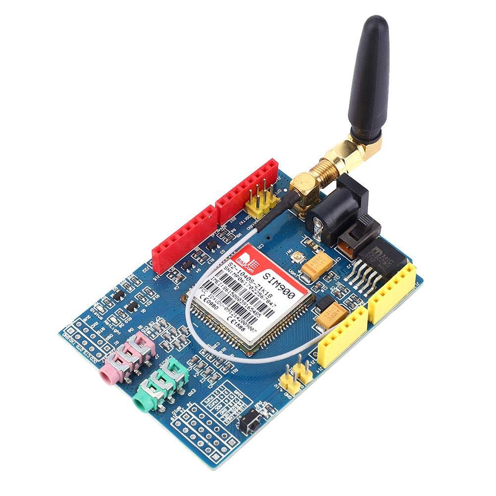 Module,Development Board Module Kit,5~26V SIM Development Module,Fit for SIM900 850/900/1800/1900 MHz GPRS/GSM,Quad-Band 850/900/ 1800/1900 MHz - Would Work on GSM Networks