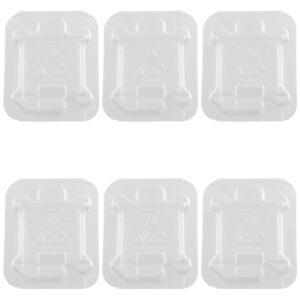 dgzzi cpu box 6pcs cpu plastic clamshell tray case container for intel lga775 lga1150 lga1155 lga1156