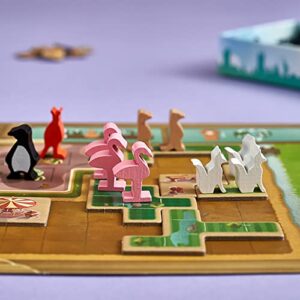 Capstone Games: New York Zoo, Strategy Board Game, Build Your Own Zoo, Easy to Learn, 1 to 5 Players, 60 Minute Play Time, for Ages 10 and Up