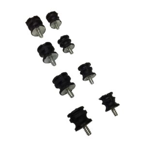 ENGINERUN 501699401 (8 PCS) AV Mount Isolator Buffer Compatible with Husqvarna Chainsaw 61 66 266 268 272 xp 272xp Jonered 625 630 Parts Fits for OEM 4 pcs Small 501699401 & 4 pcs Large 501628701