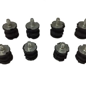 ENGINERUN 501699401 (8 PCS) AV Mount Isolator Buffer Compatible with Husqvarna Chainsaw 61 66 266 268 272 xp 272xp Jonered 625 630 Parts Fits for OEM 4 pcs Small 501699401 & 4 pcs Large 501628701